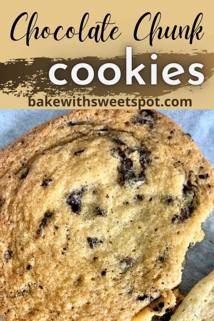 chocolate chunk cookies 