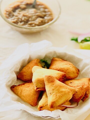 Air fryer Mini Samosa