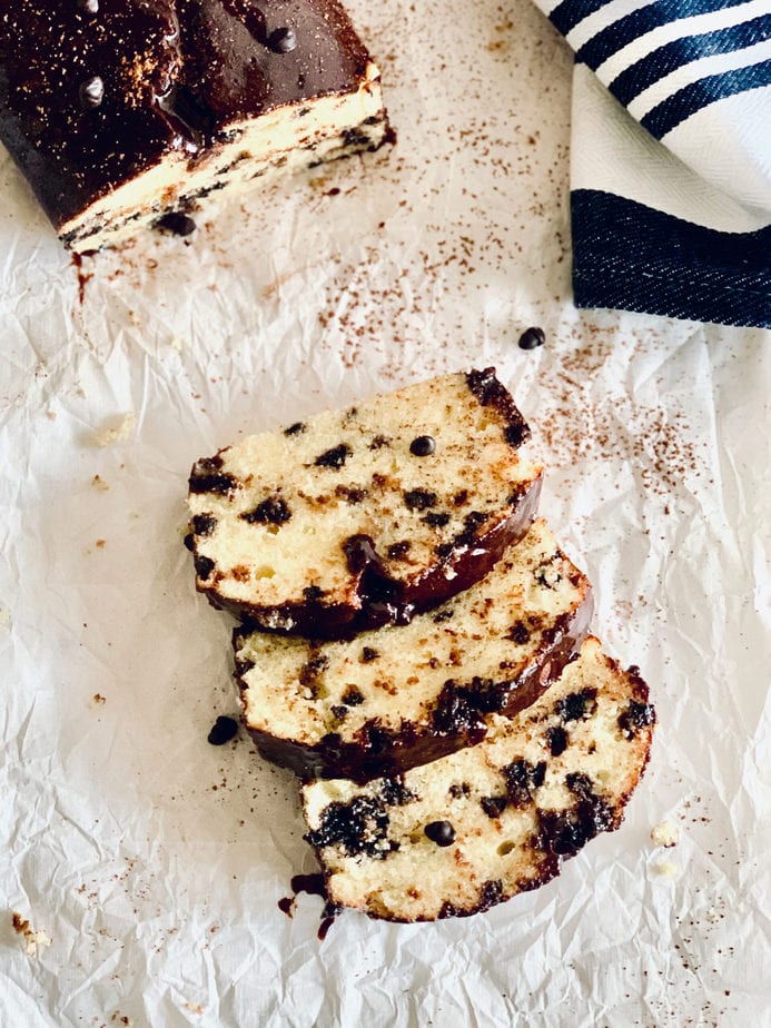 chocolate chip loaf cake