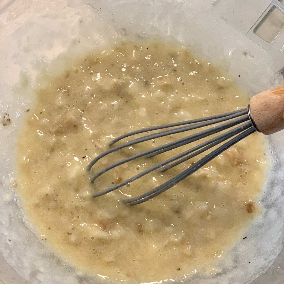 whisk bananas 