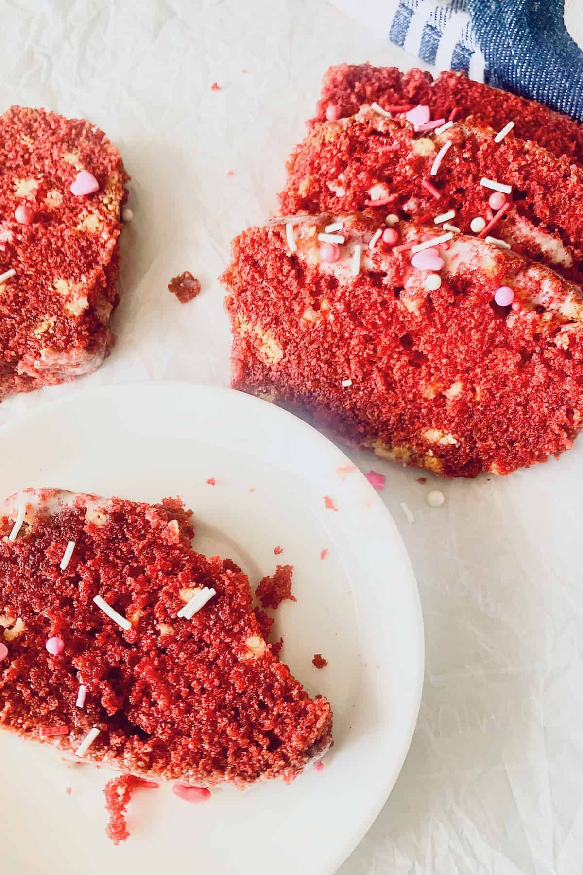 Red Velvet Loaf Cake
