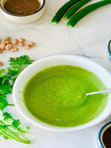 hari chutney cilantro mint chutney