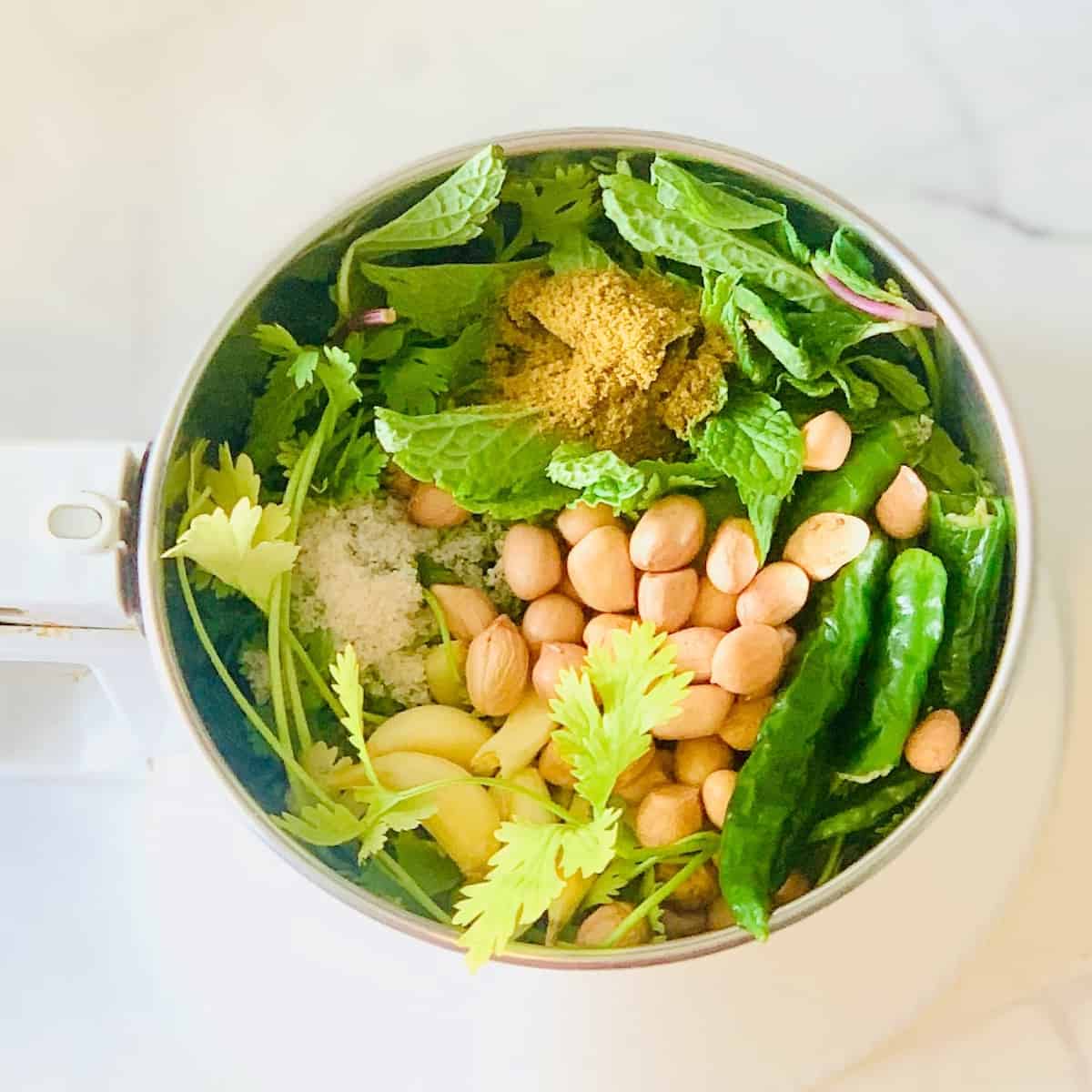 How to make hari chutney 