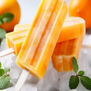 orange Creamsicle popsicles