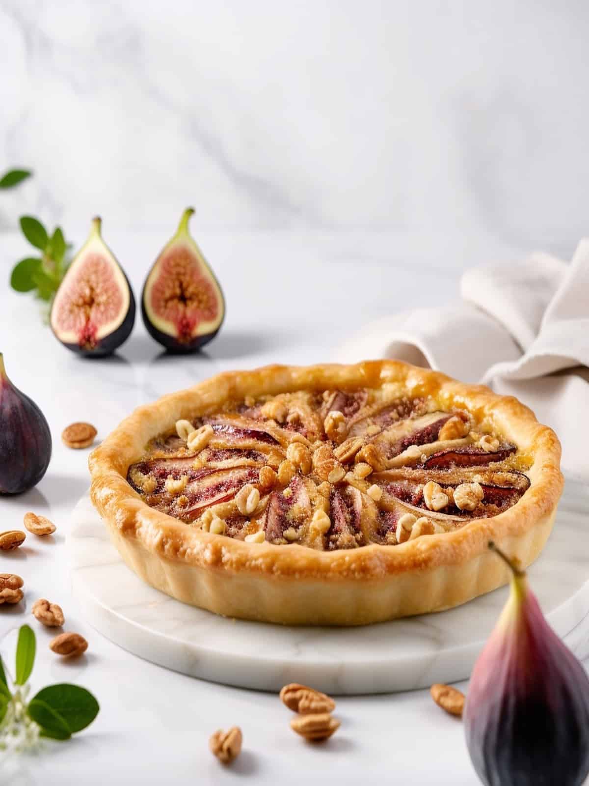 walnut fig pie