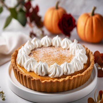 gingerbread pumpkin pie