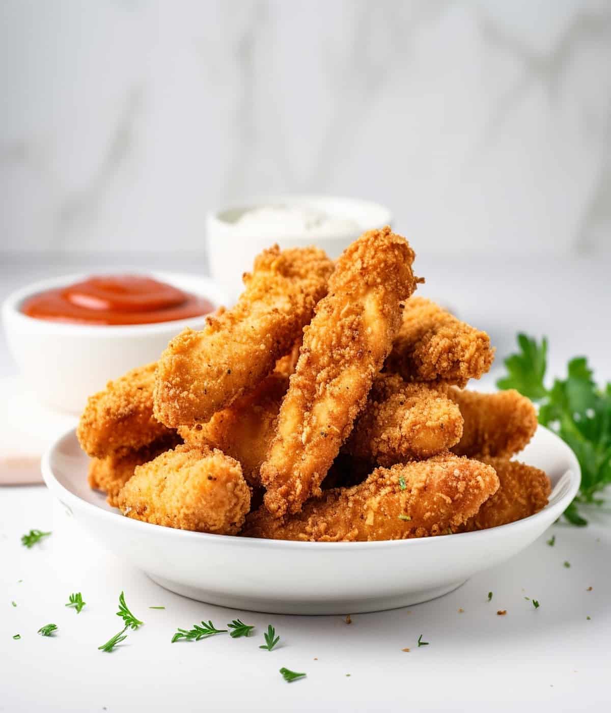 Panko Crusted Chicken Strips