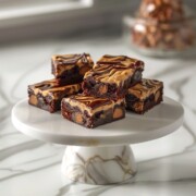 snickers brownies