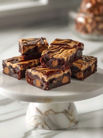 snickers brownies