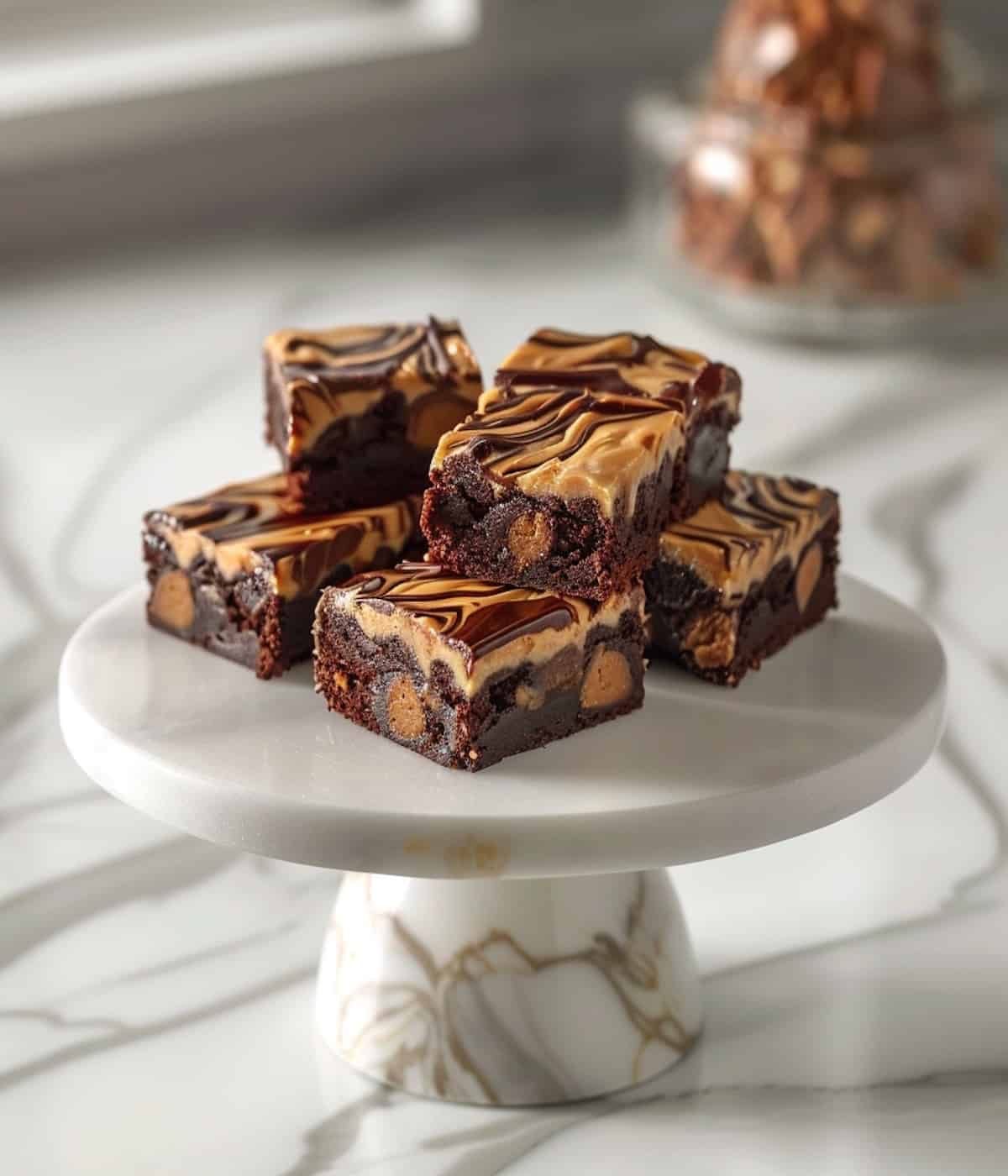 snicker brownies